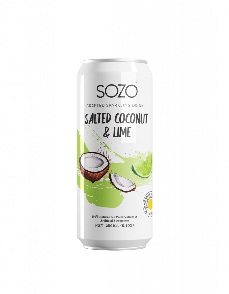 Salted Coconut Lime Soda – SOZO Beverages