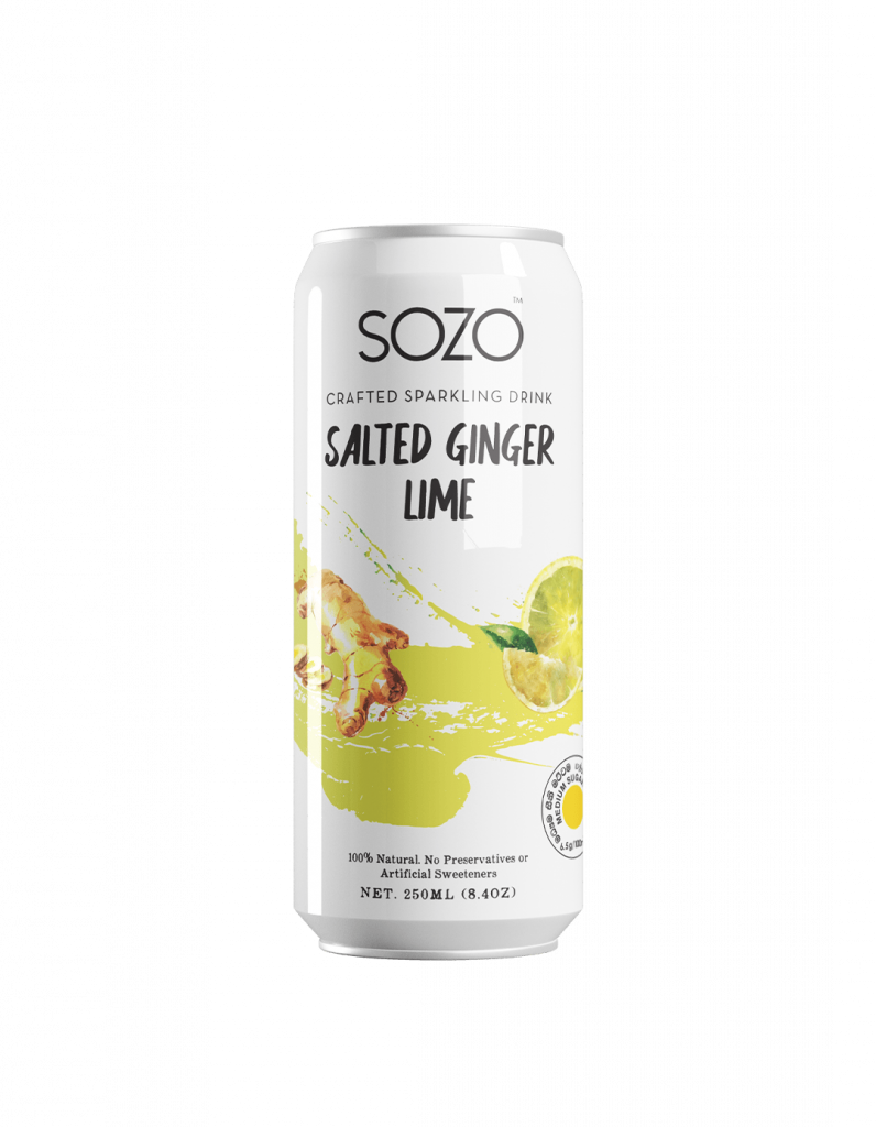 Salted Ginger Lime Soda – SOZO Beverages