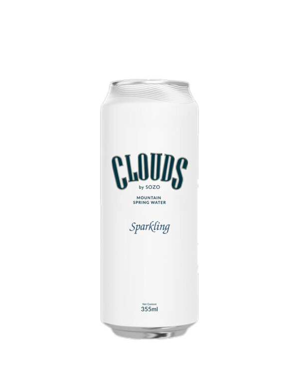 Clouds Sparkling Water 355ml x 12 pack