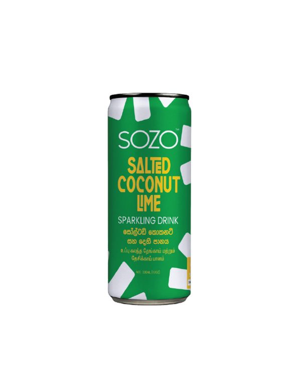 Salted Coconut Lime Sparkling Drink 330ml